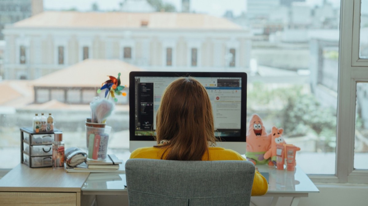 Daria, web designer in Mayfair